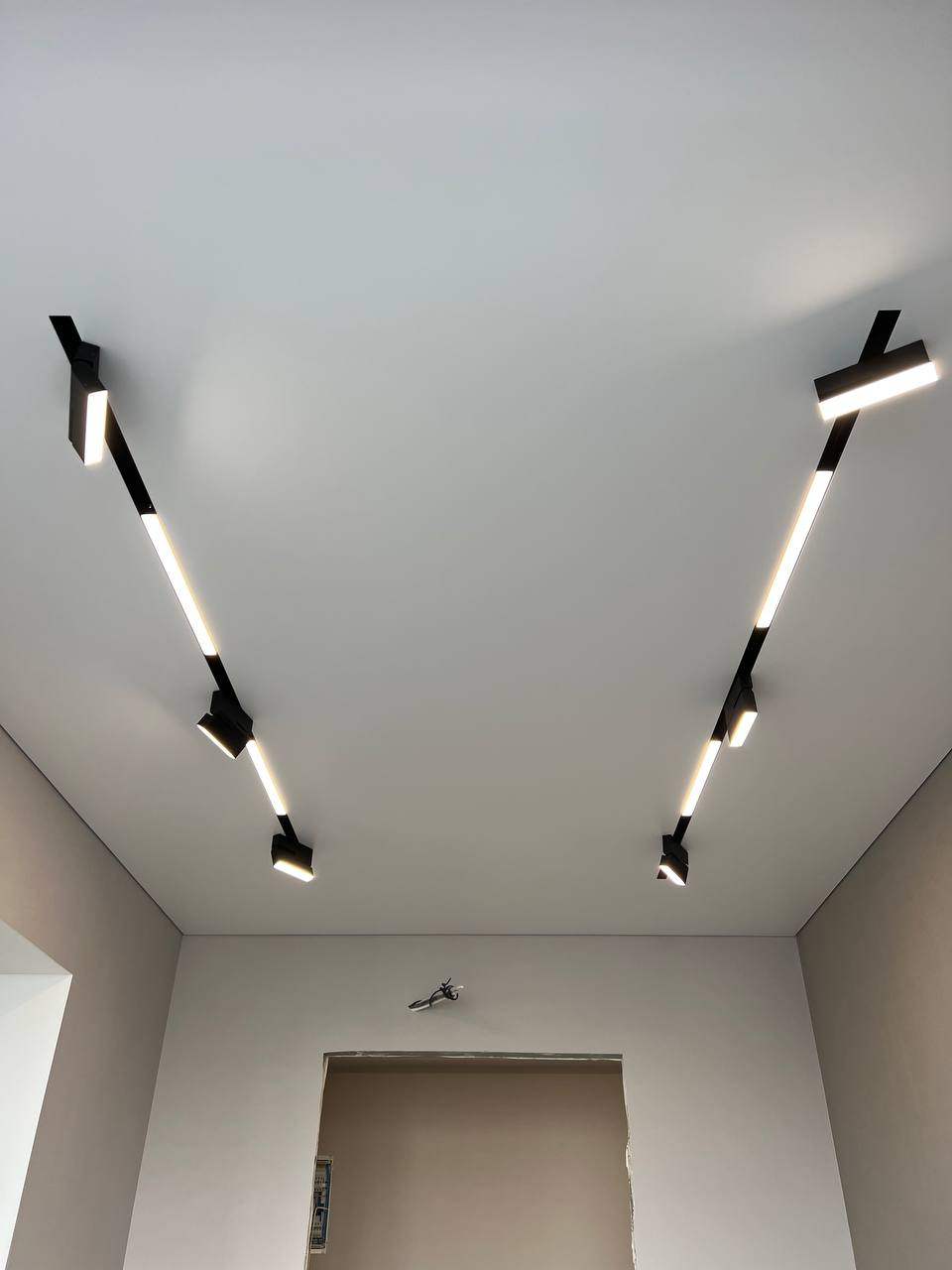 Трековое освещение с линейными светильниками